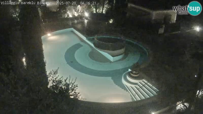 Villaggio Mare Blu bazen Spletna kamera V živo Bibione Pineda – Italija