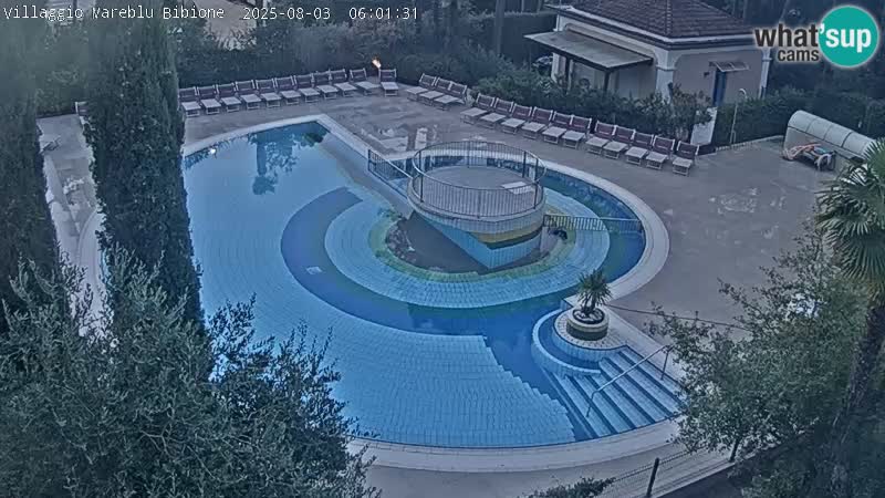 Villaggio Mare Blu Pool LIVE-Webcam Bibione Pineda – Italien