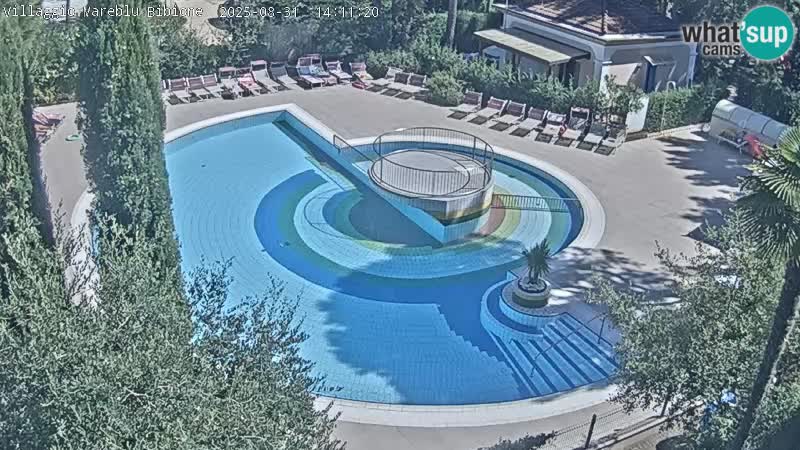 Piscina Villaggio Mare Blu EN VIVO webcam Bibione Pineda – Italia