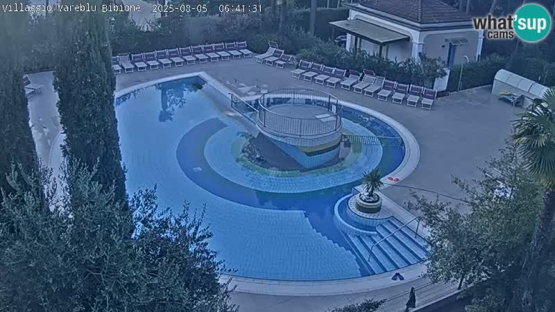 Villaggio Mare Blu Pool LIVE-Webcam Bibione Pineda – Italien