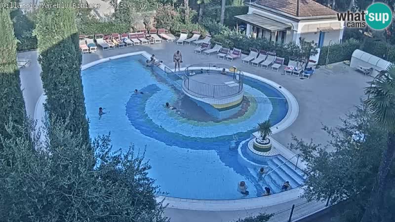 Villaggio Mare Blu Pool LIVE-Webcam Bibione Pineda – Italien