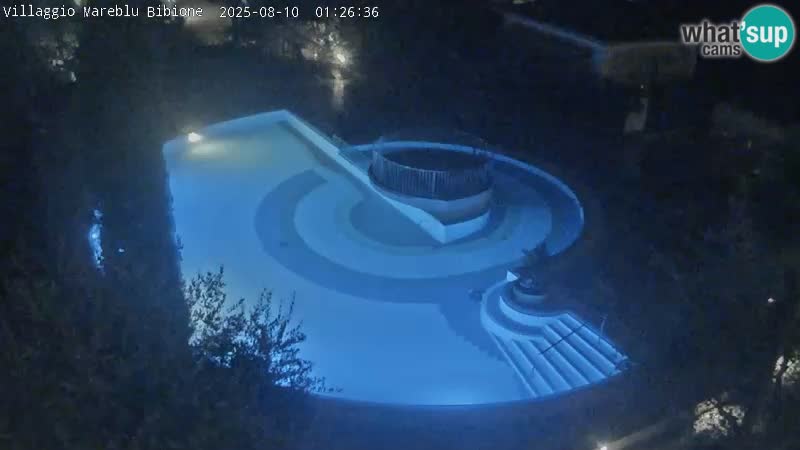 Villaggio Mare Blu piscine LIVE webcam Bibione Pineda – Italie