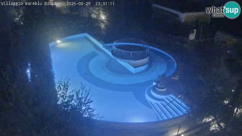 Villaggio Mare Blu pool LIVE webcam Bibione Pineda – Italy