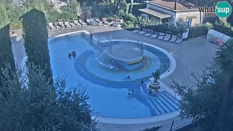 Villaggio Mare Blu Pool LIVE-Webcam Bibione Pineda – Italien
