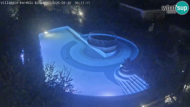 Villaggio Mare Blu bazen Spletna kamera V živo Bibione Pineda – Italija