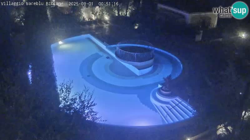Piscina Villaggio Mare Blu EN VIVO webcam Bibione Pineda – Italia