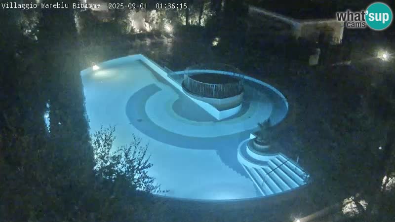 Villaggio Mare Blu bazen Spletna kamera V živo Bibione Pineda – Italija
