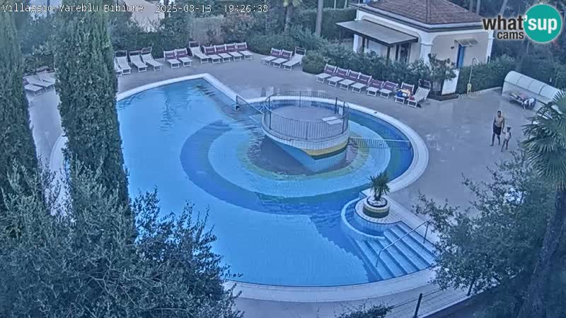 Villaggio Mare Blu Pool LIVE-Webcam Bibione Pineda – Italien