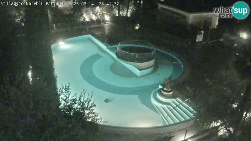 Villaggio Mare Blu piscine LIVE webcam Bibione Pineda – Italie