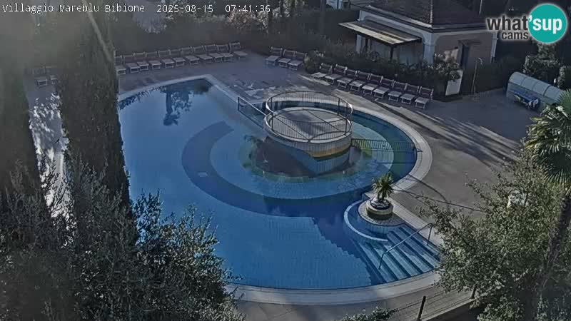 Villaggio Mare Blu Pool LIVE-Webcam Bibione Pineda – Italien