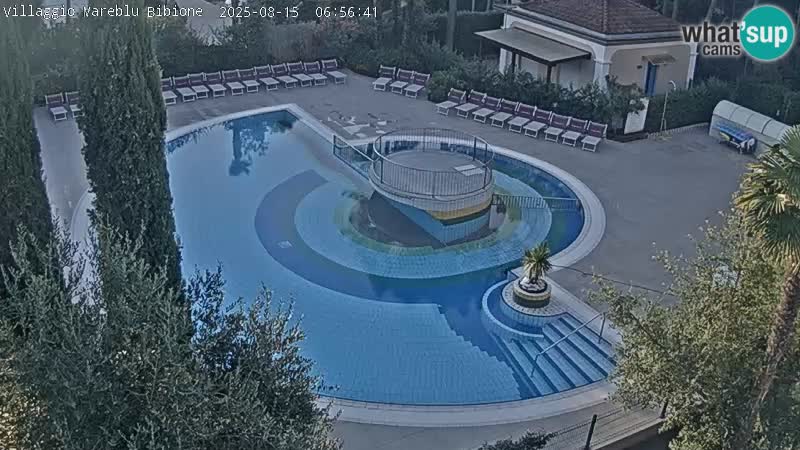 Piscina Villaggio Mare Blu EN VIVO webcam Bibione Pineda – Italia