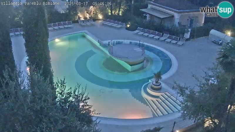 Villaggio Mare Blu Pool LIVE-Webcam Bibione Pineda – Italien