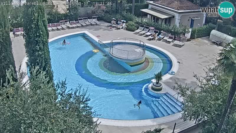 Villaggio Mare Blu Pool LIVE-Webcam Bibione Pineda – Italien