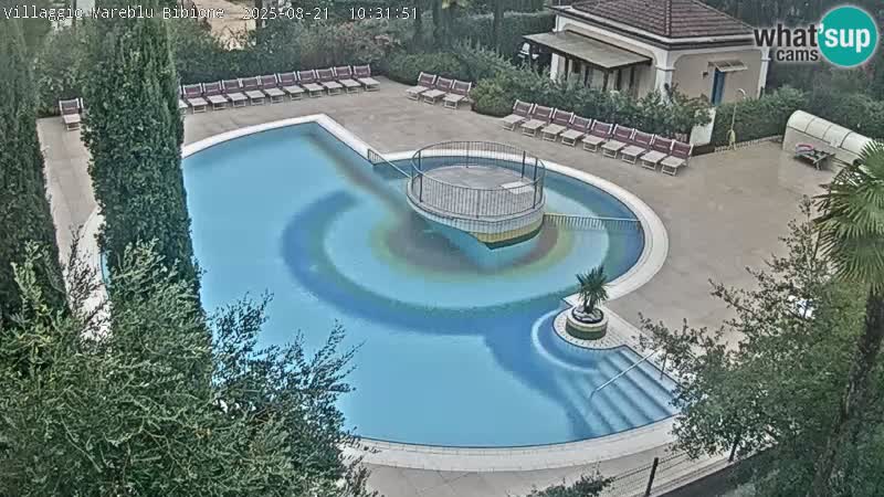 Piscina Villaggio Mare Blu webcam LIVE Bibione Pineda – Italia
