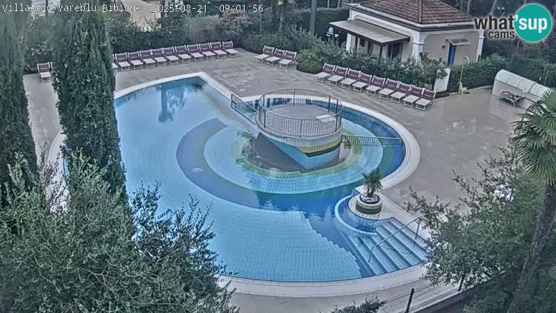 Villaggio Mare Blu Pool LIVE-Webcam Bibione Pineda – Italien