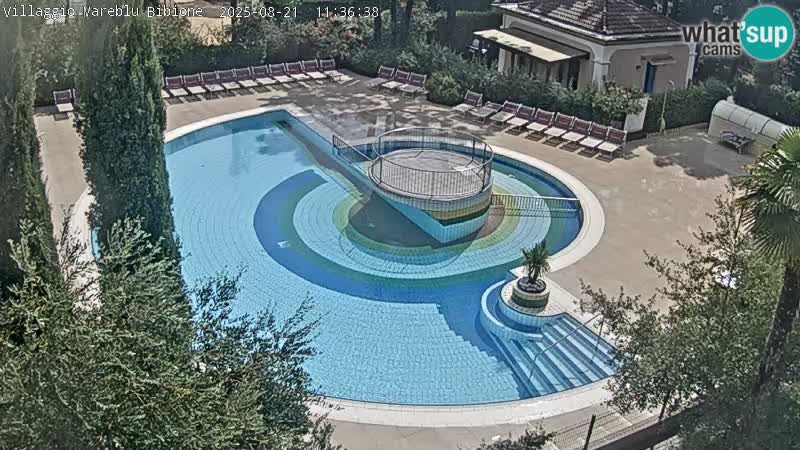 Villaggio Mare Blu Pool LIVE-Webcam Bibione Pineda – Italien