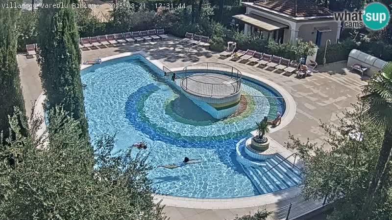 Villaggio Mare Blu Pool LIVE-Webcam Bibione Pineda – Italien