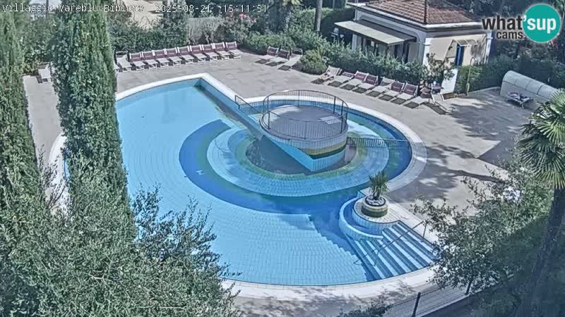 Villaggio Mare Blu Pool LIVE-Webcam Bibione Pineda – Italien