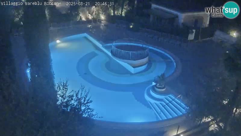 Villaggio Mare Blu pool LIVE webcam Bibione Pineda – Italy