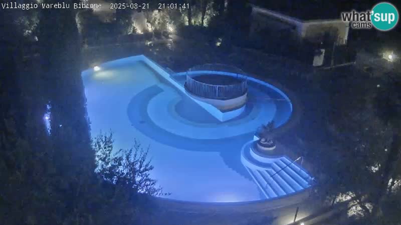 Villaggio Mare Blu pool LIVE webcam Bibione Pineda – Italy