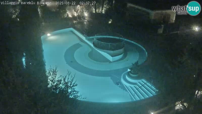 Piscina Villaggio Mare Blu webcam LIVE Bibione Pineda – Italia