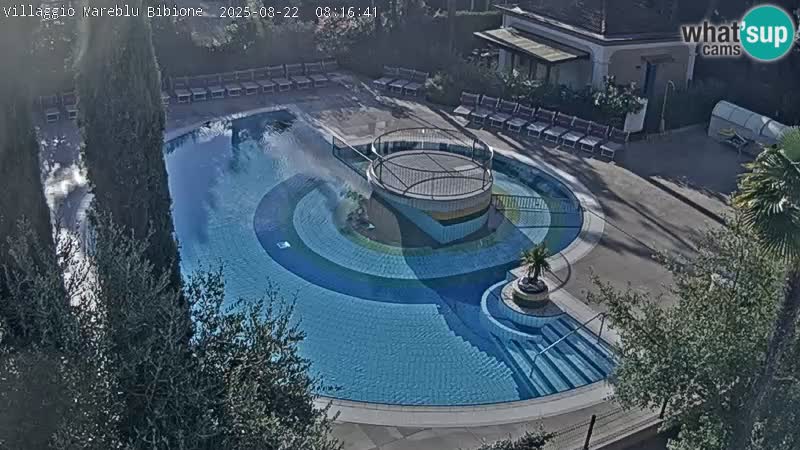 Villaggio Mare Blu pool LIVE webcam Bibione Pineda – Italy