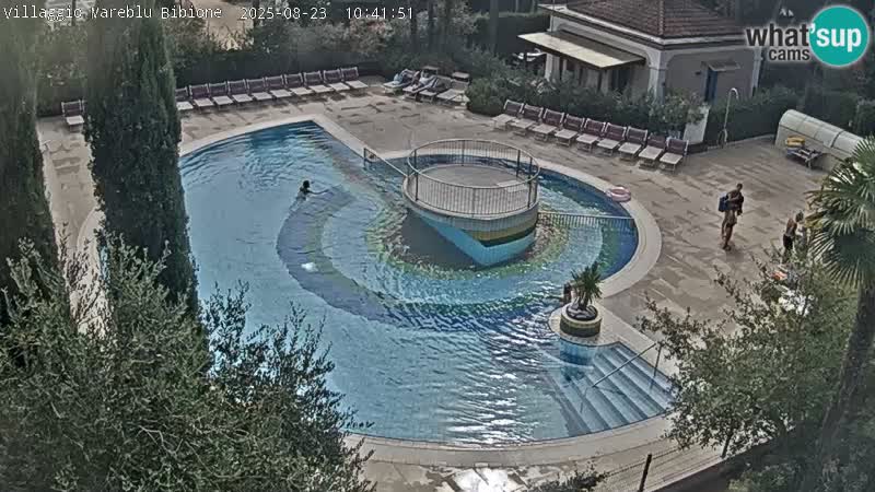Villaggio Mare Blu Pool LIVE-Webcam Bibione Pineda – Italien