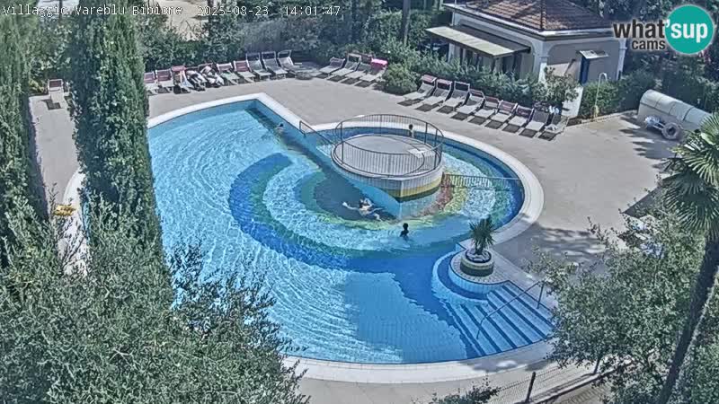 Villaggio Mare Blu Pool LIVE-Webcam Bibione Pineda – Italien