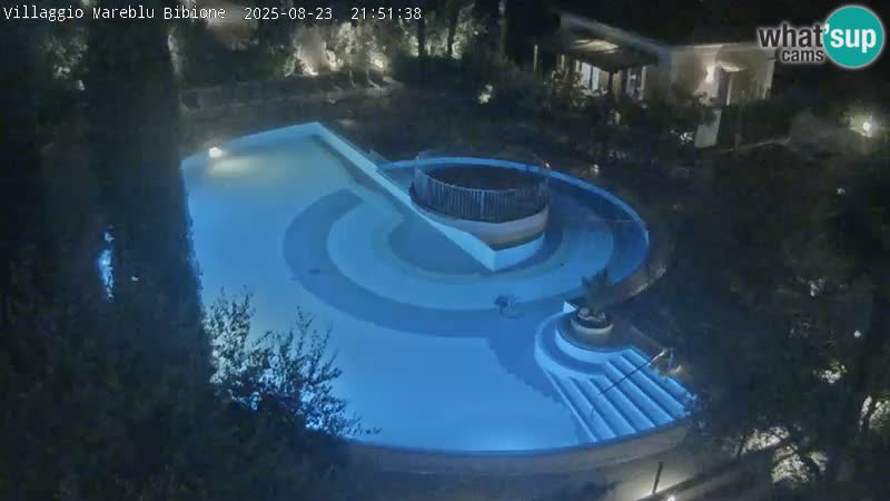 Piscina Villaggio Mare Blu EN VIVO webcam Bibione Pineda – Italia