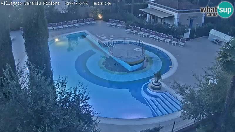 Villaggio Mare Blu Pool LIVE-Webcam Bibione Pineda – Italien