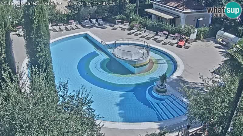 Villaggio Mare Blu piscine LIVE webcam Bibione Pineda – Italie