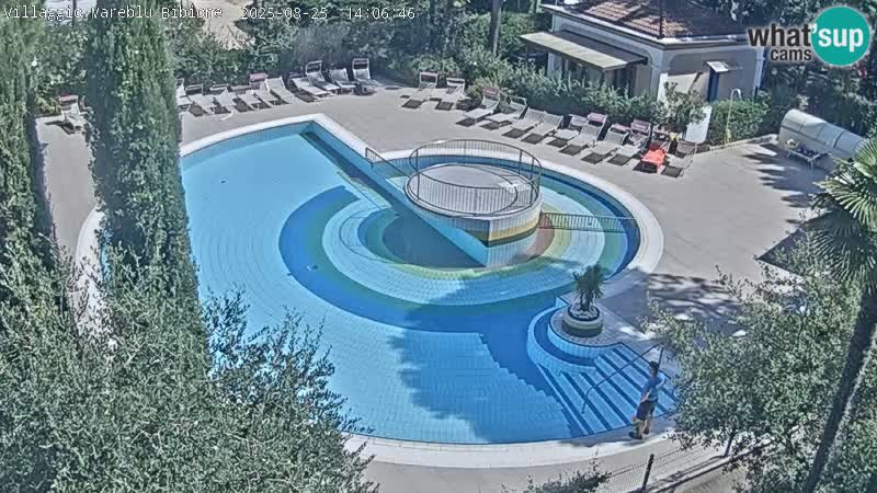 Villaggio Mare Blu Pool LIVE-Webcam Bibione Pineda – Italien