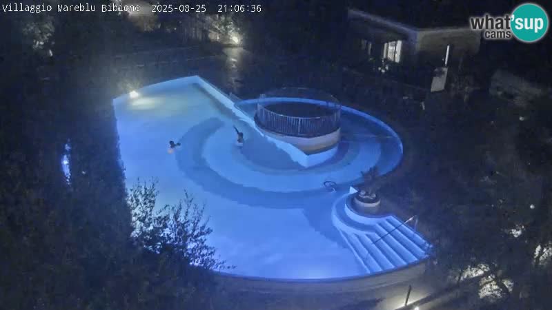 Piscina Villaggio Mare Blu EN VIVO webcam Bibione Pineda – Italia