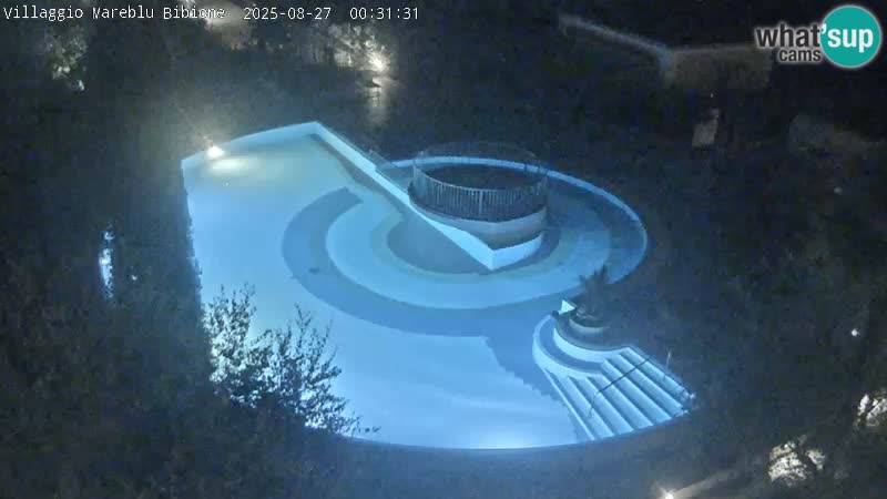 Villaggio Mare Blu piscine LIVE webcam Bibione Pineda – Italie