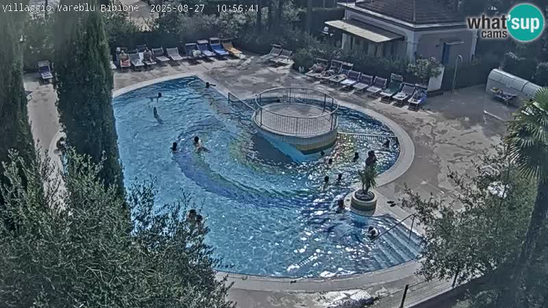 Villaggio Mare Blu Pool LIVE-Webcam Bibione Pineda – Italien