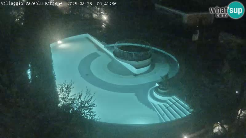 Villaggio Mare Blu piscine LIVE webcam Bibione Pineda – Italie