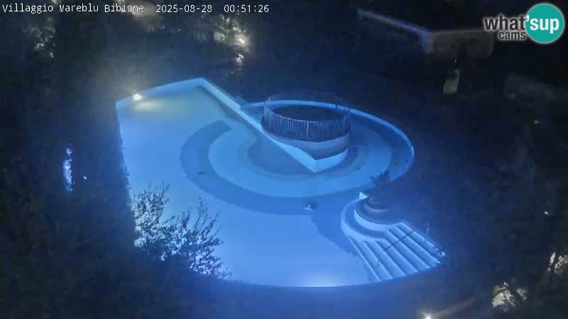 Villaggio Mare Blu piscine LIVE webcam Bibione Pineda – Italie