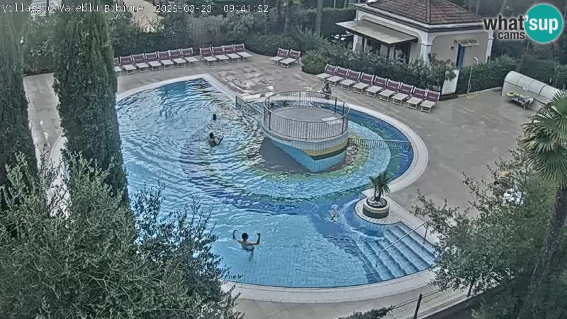 Villaggio Mare Blu Pool LIVE-Webcam Bibione Pineda – Italien