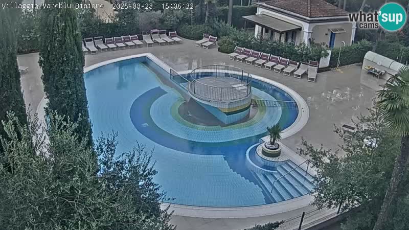 Villaggio Mare Blu pool LIVE webcam Bibione Pineda – Italy