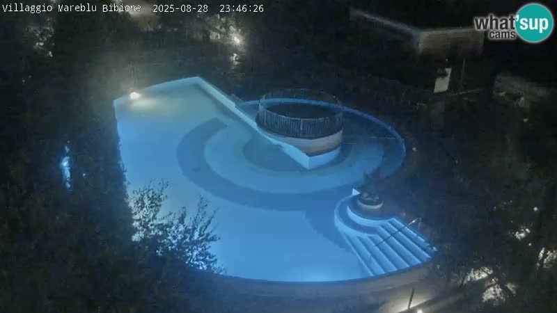 Villaggio Mare Blu piscine LIVE webcam Bibione Pineda – Italie