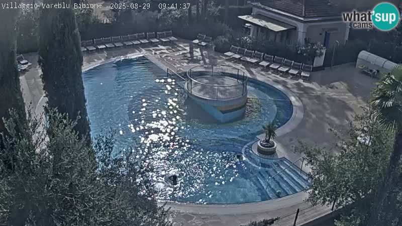 Villaggio Mare Blu Pool LIVE-Webcam Bibione Pineda – Italien