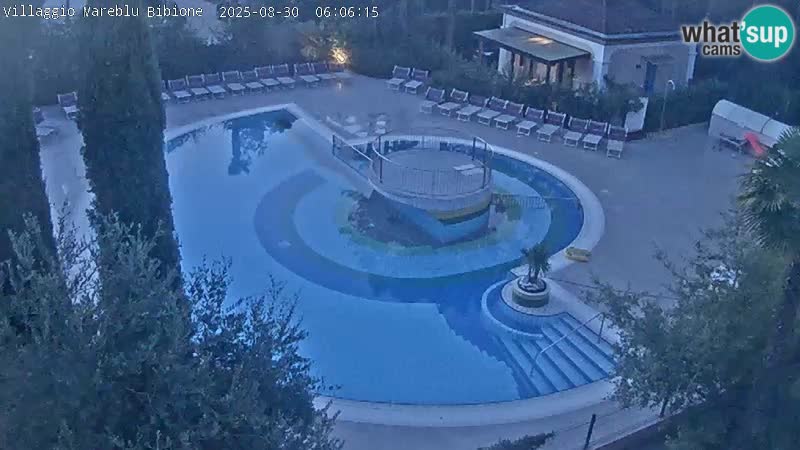 Villaggio Mare Blu pool LIVE webcam Bibione Pineda – Italy