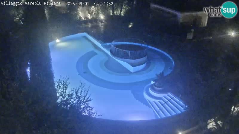 Villaggio Mare Blu piscine LIVE webcam Bibione Pineda – Italie
