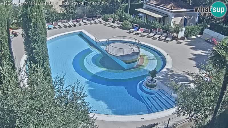 Villaggio Mare Blu Pool LIVE-Webcam Bibione Pineda – Italien