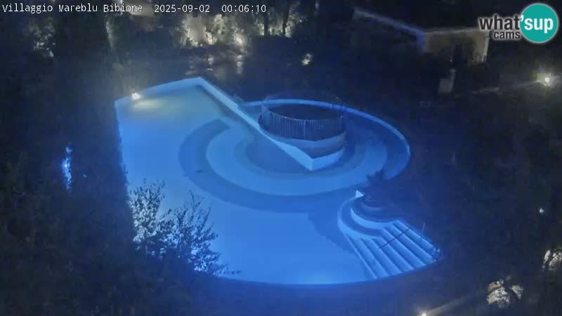 Piscina Villaggio Mare Blu webcam LIVE Bibione Pineda – Italia