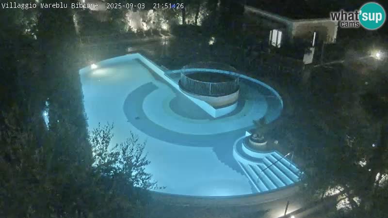 Piscina Villaggio Mare Blu EN VIVO webcam Bibione Pineda – Italia
