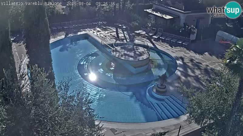 Piscina Villaggio Mare Blu webcam LIVE Bibione Pineda – Italia