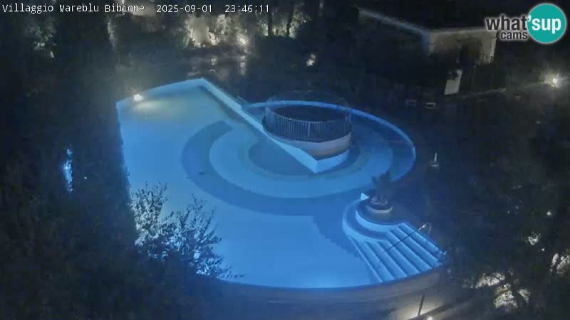 Villaggio Mare Blu pool LIVE webcam Bibione Pineda – Italy
