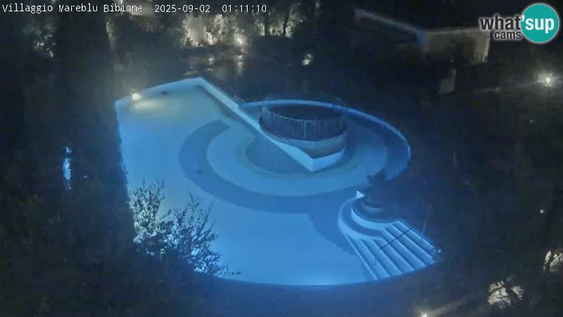 Piscina Villaggio Mare Blu EN VIVO webcam Bibione Pineda – Italia