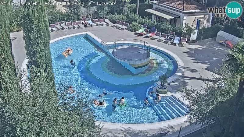 Villaggio Mare Blu Pool LIVE-Webcam Bibione Pineda – Italien